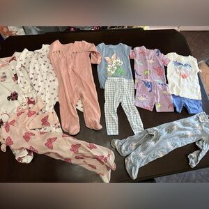 Assorted Baby Onesies with Fun Prints